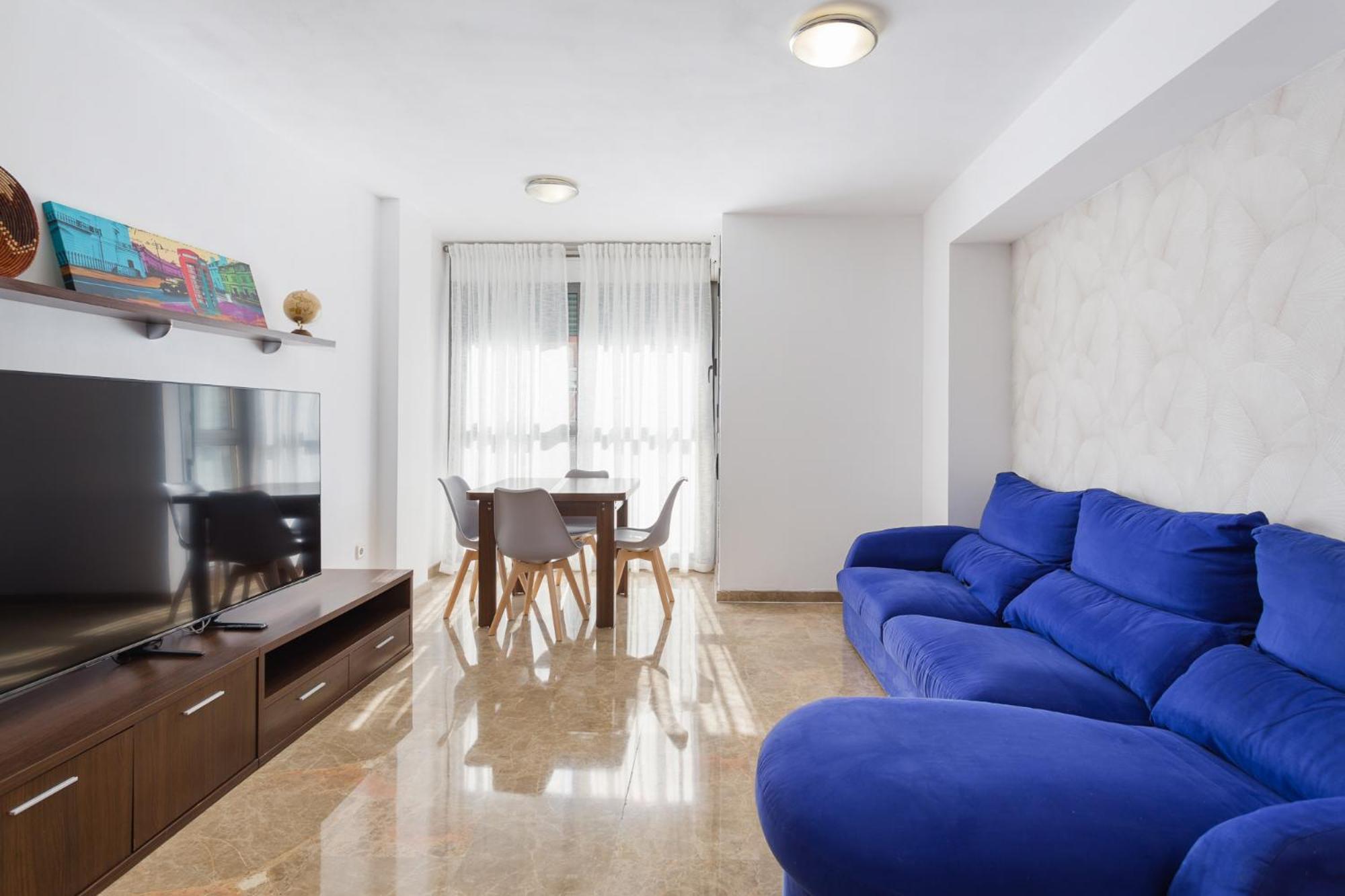 Piso Familiar Cerca Del Centro, Ac Y Wifi Gratis Apartment Валенсия Екстериор снимка